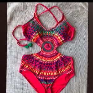 A Must Have... Pink One Piece Swimsuit